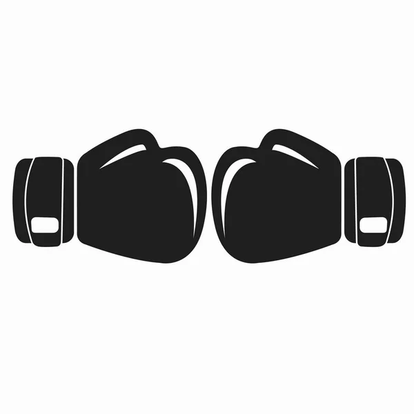 Luvas Boxe Ilustração Vetorial — Vetor de Stock