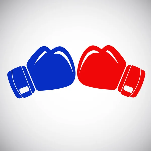 Gants Boxe Illustration Vectorielle — Image vectorielle