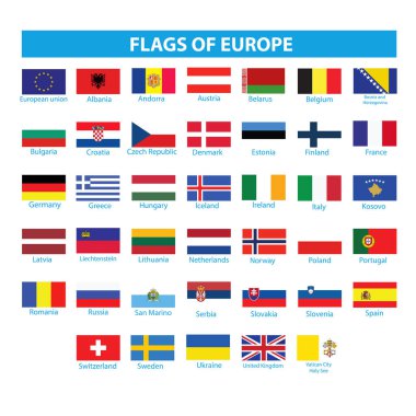 Simge vektörünün EUROPE