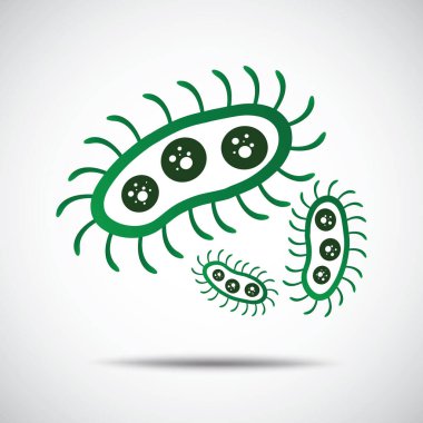 Virüs ve Bakteri simgeleri