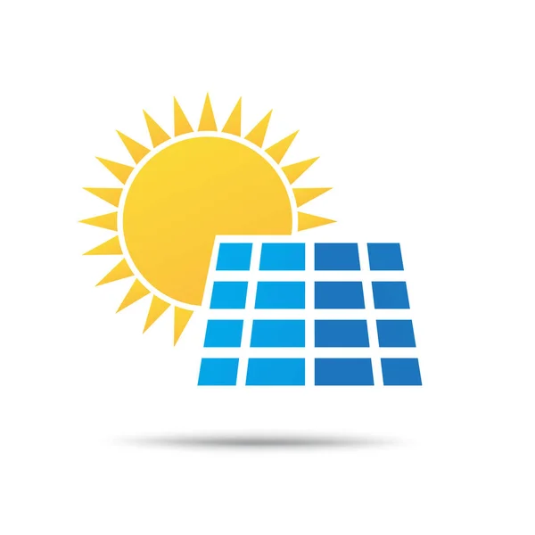 Sonnenkollektor — Stockvektor