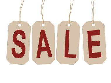 Yıl sonu indirimi etiketleri belirlendi.