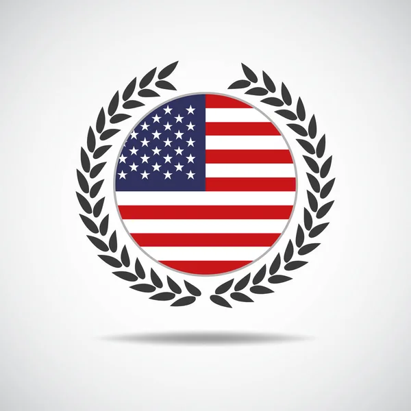 アメリカ独立記念日の要素 — ストックベクタ