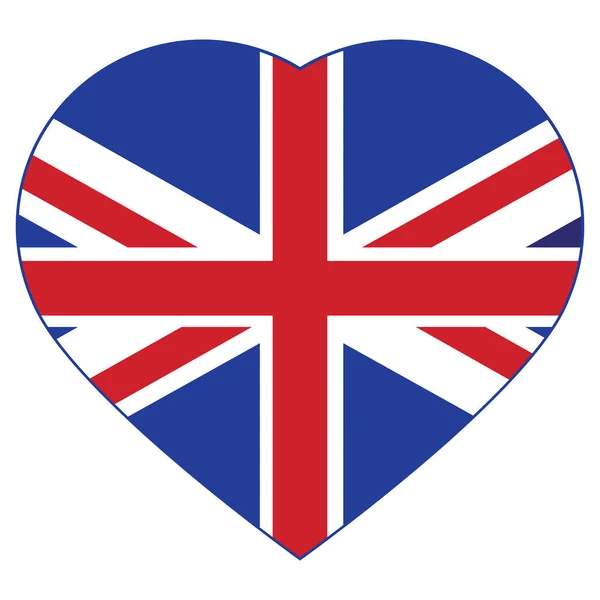 United Kingdom Vector Flag Icon Sticker — стоковый вектор