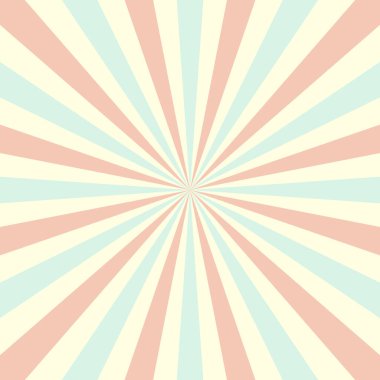 Retro ışınları arkaplan vektörü
