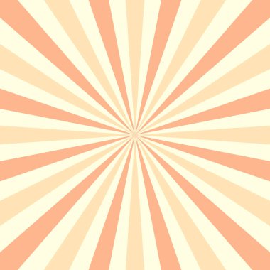 Retro ışınları arkaplan vektörü