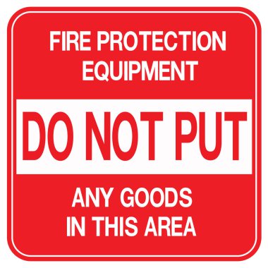 Acil çıkış, yangın söndürücü işareti.