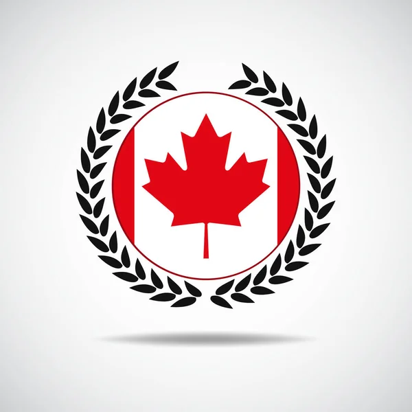 Élément Canada Icône Vecteur — Image vectorielle