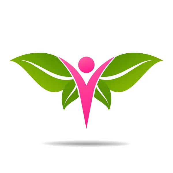 Logo Kobiecego Wellness Piękny Design Spa — Wektor stockowy