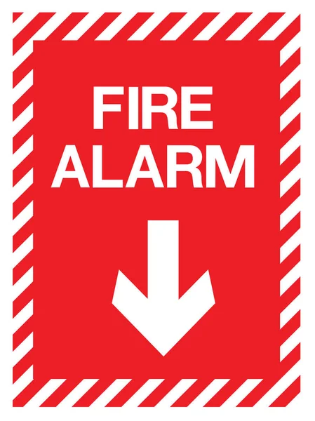 Emergency Exit Fire Extinguisher Sign — Stock Vector