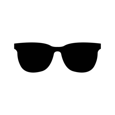 güneş gözlüğü ikonu vektör illüstrasyonu