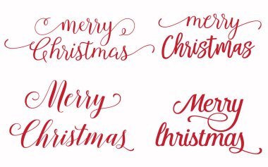 Mutlu Noeller vektör metni Kaligrafik Harf Tasarım Kartı şablonu