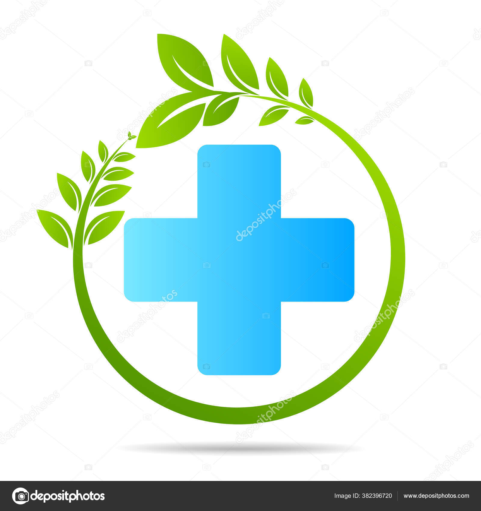 Health care medical logo design template. abstract plus medical • wall  stickers element, card, isolated | myloview.com
