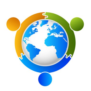 Küresel Liderlik Takım Çalışması Çözümleri Vektörü