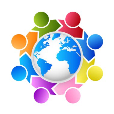 Küresel Liderlik Takım Çalışması Çözümleri Vektörü