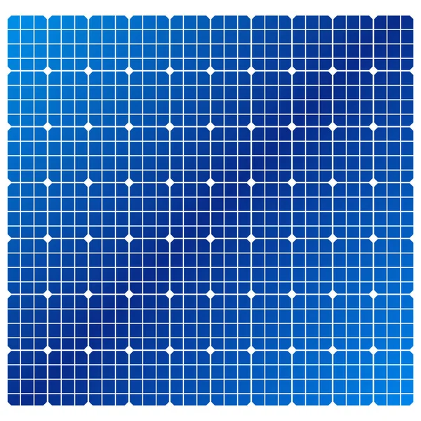 Silizium Photovoltaik Solarzellen Textur Detaillierte Vektorillustration — Stockvektor