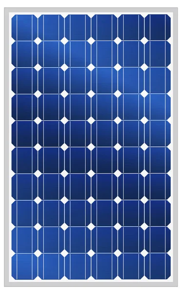 Silicio Fotovoltaico Panel Solar Eléctrico Textura Ilustración Vectorial Detallada — Archivo Imágenes Vectoriales