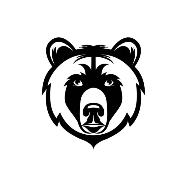 Vintage Logotipo Estilo Urso Ilustração Imagem Vetorial —  Vetores de Stock