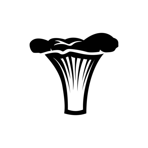 Mushroom Hand Drawn Sketch Vector Illustration Mushroom Shiitake Truffle Chanterelle — 图库矢量图片