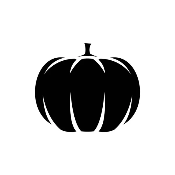 Icono Calabaza Símbolo Halloween — Vector de stock