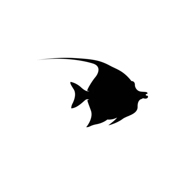 Tropical Fish Vector Icon — Stock Vector