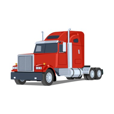 Klasik Amerikan Truck vektör çizimi