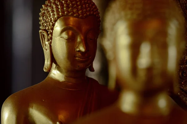 Buda Oro Estado Estilo Arte Como Fondo — Foto de Stock