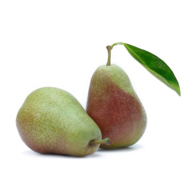 Beyaz arkaplanda yalıtılmış armut