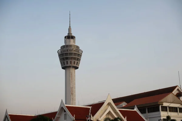 Samut Prakan Tayland Ocak 2019 Landmark Yeni Gözlem Kulesi Samut — Stok fotoğraf