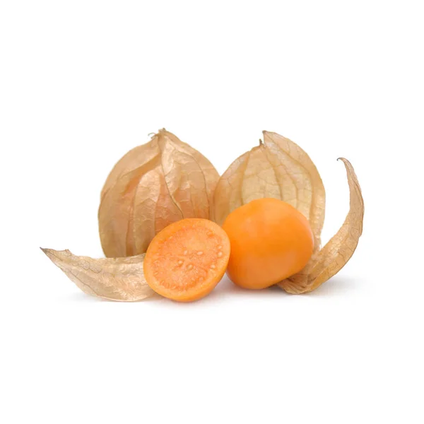 Cape Gooseberry Fruit Isolate White Background — Stock Photo, Image