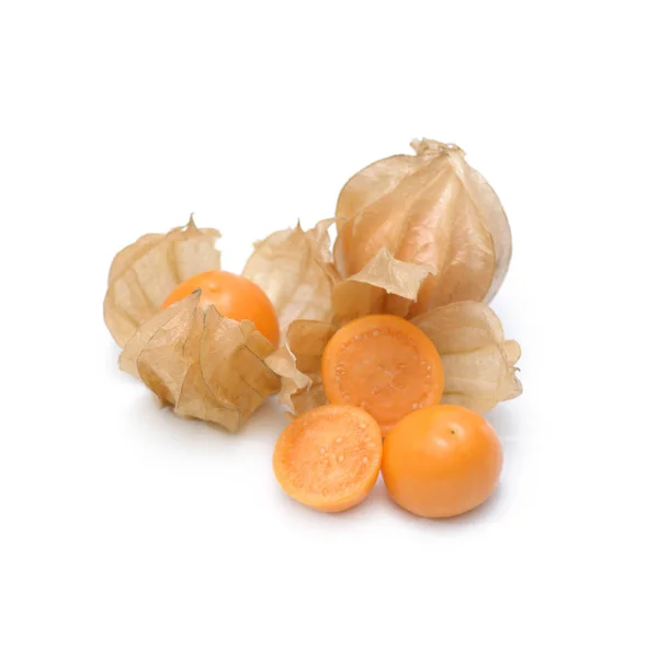 Cape Gooseberry Fruit Isolate White Background — Stock Photo, Image