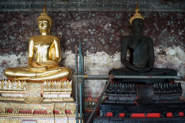 Buddhistischer Unterbau Wat Suthat Thepwararam Dieser Tempel Ist Öffentlicher Ort — Stockfoto