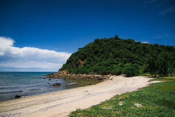 Όμορφη Παραλία Τροπικό Νησί Koh Kham Sattahip Chonburi Ταϊλάνδη — Φωτογραφία Αρχείου