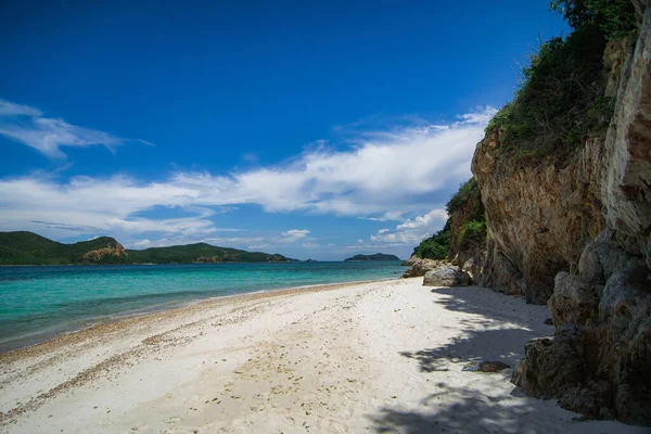 Beautiful Tropical Island Beach Koh Kham Sattahip Chonburi Thailand — Stock Photo, Image