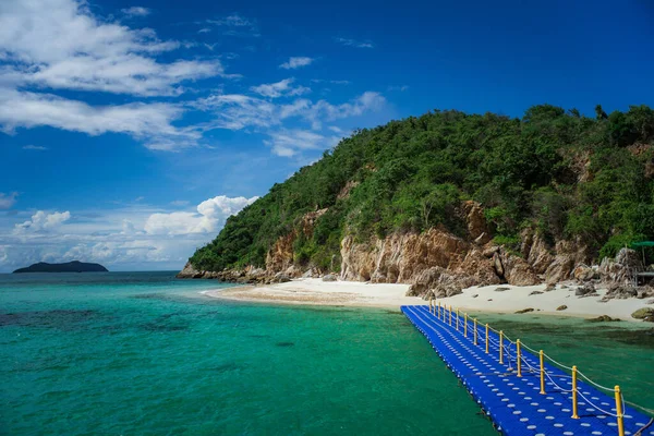 Beautiful Tropical Island Beach Koh Kham Sattahip Chonburi Thailand — Stock Photo, Image