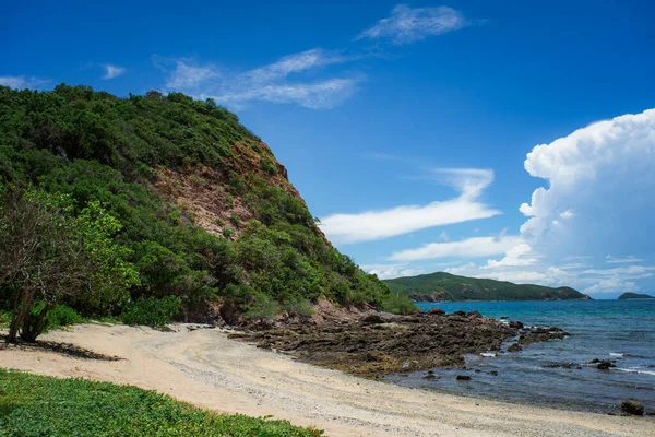 Prachtig Tropisch Eiland Strand Koh Kham Sattahip Chonburi Thailand — Stockfoto