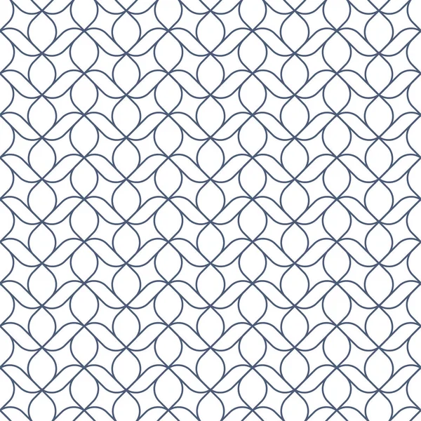 Vektor Mesh nahtloses geometrisches Muster für Textilien, Bucheinband — Stockvektor