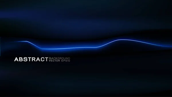 Vector Design Trendiges Und Technologisches Konzept Blaulicht Bewegt Streifen Und — Stockvektor