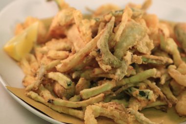 Frittura mista pesce verdure