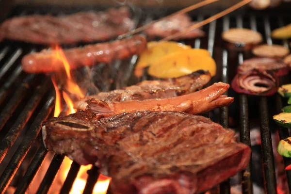 Carne Sul Fuoco Grill —  Fotos de Stock