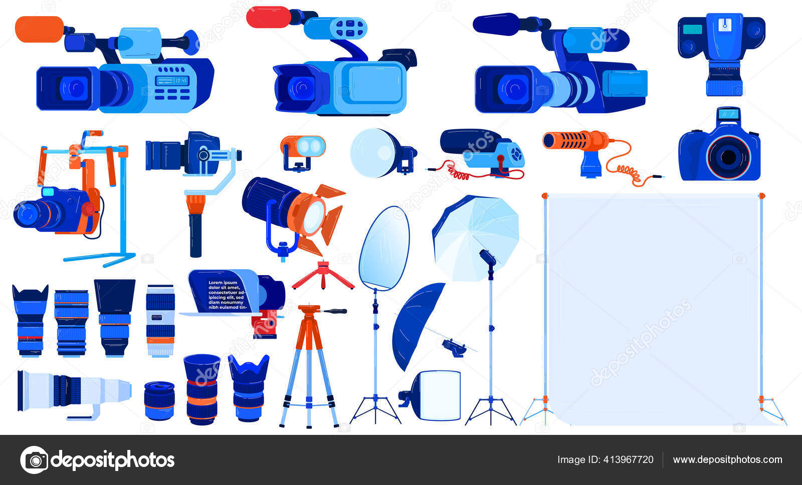 Cameraman equipment sale