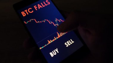 Bilgi: btc verilerle borsa düşer ve düğmeleri satın almak ve satmak.