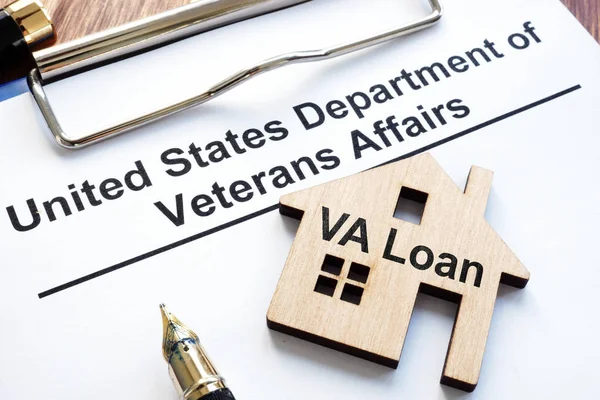 VA loan. US department of veterans affairs papers.