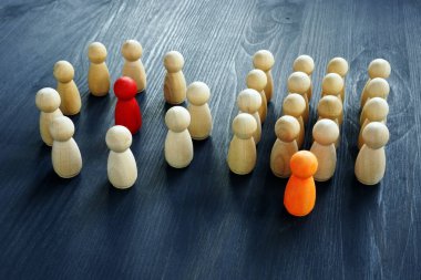 Patron ya da lider. Şirket yapısı kavramının farklı türleri.