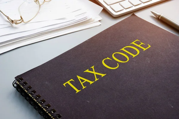 オフィスの税コードと財務ドキュメント. — ストック写真