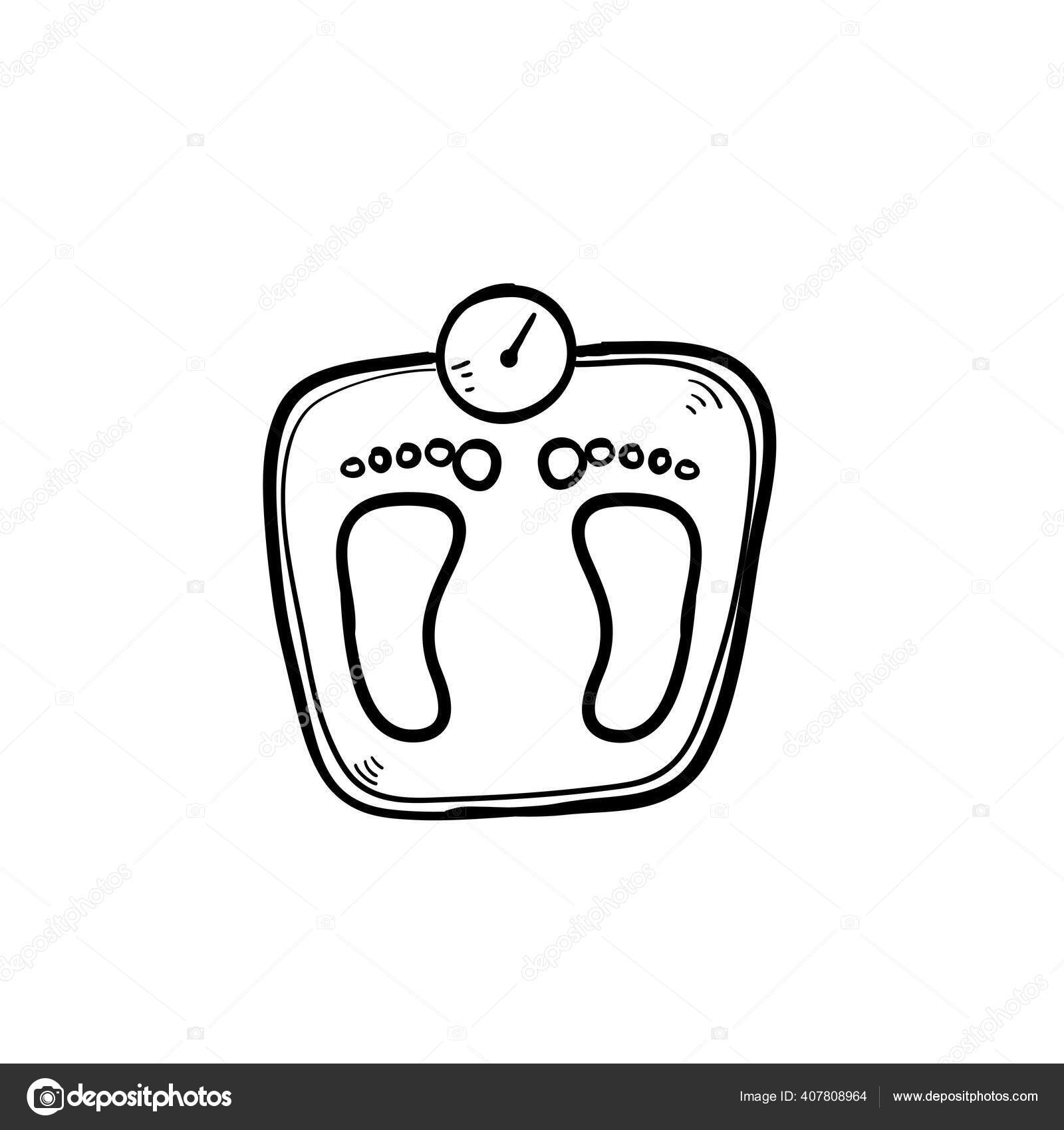 手描きの体重計アイコンドアイラストベクトル ストックベクター C Devitaayusilvianingtyas 手描きの体重計アイコンドアイラストベクトル ストックベクター C Devitaayusilvianingtyas