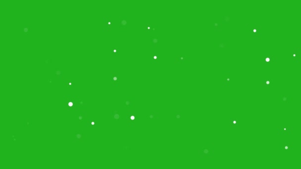 緑の画面の背景を持つ魔法のスポットモーショングラフィックス — ストック動画