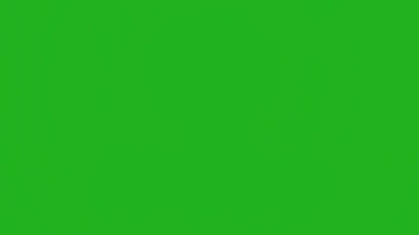 Bomb Blasts Motion Graphics Green Screen Background — Stock Video