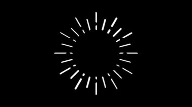 Gece arkaplanlı ışık ışınları hareket grafikleri