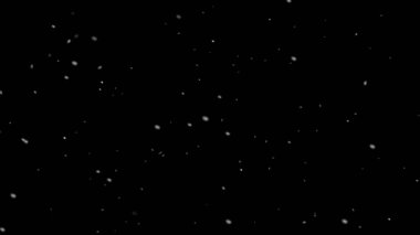 Gece arkaplanlı kar yağışı hareketi grafikleri